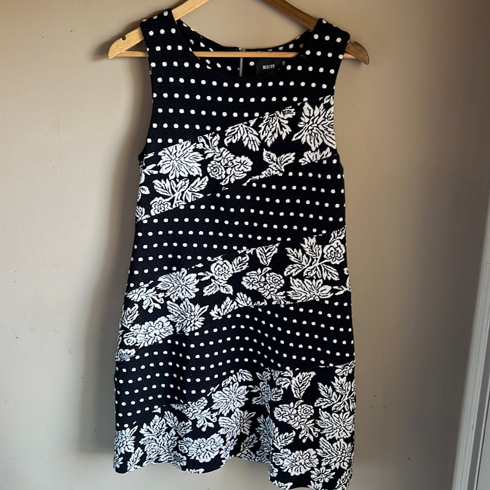 Maeve 100% Cotton Floral Body Con Dress